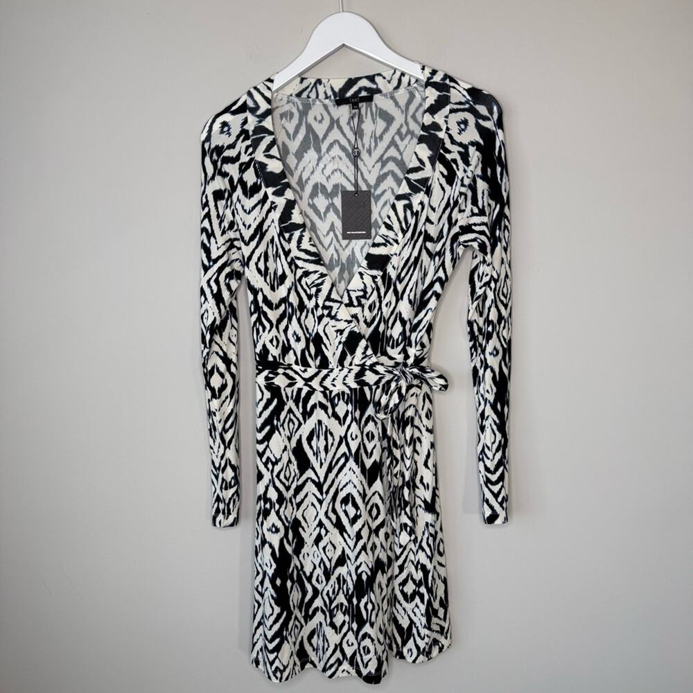 NEW Tart Collections | Navy and White Print Wrap Dress size XS